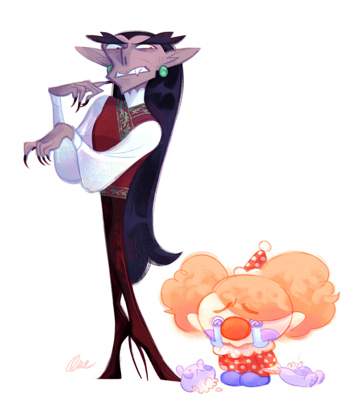 Vampire & Clown