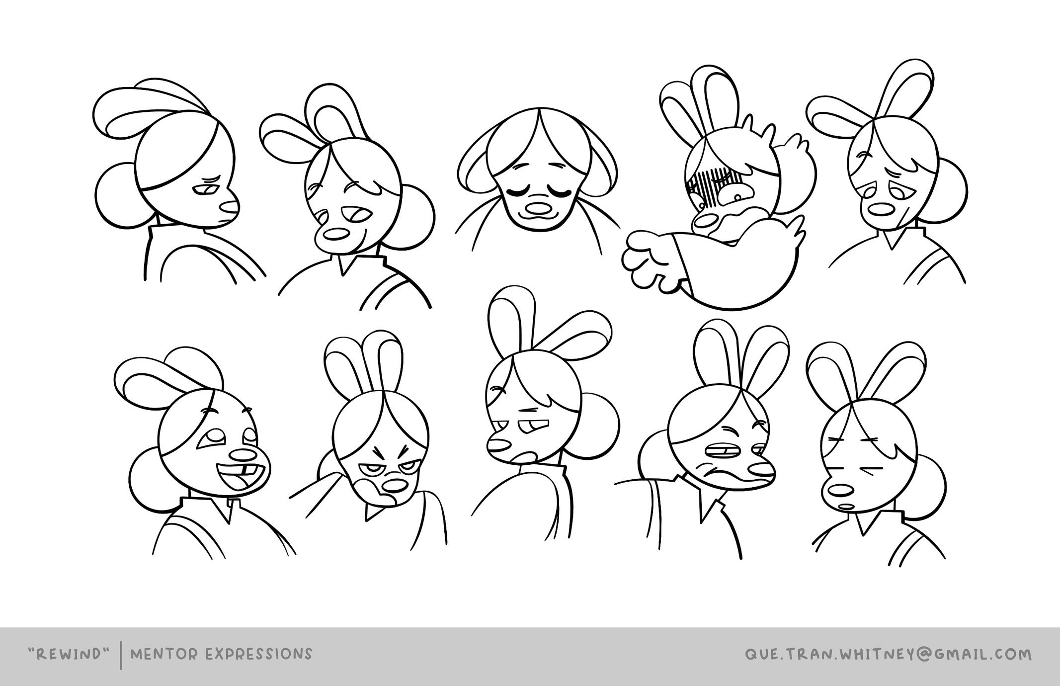 Rabbit Mentor Expressions