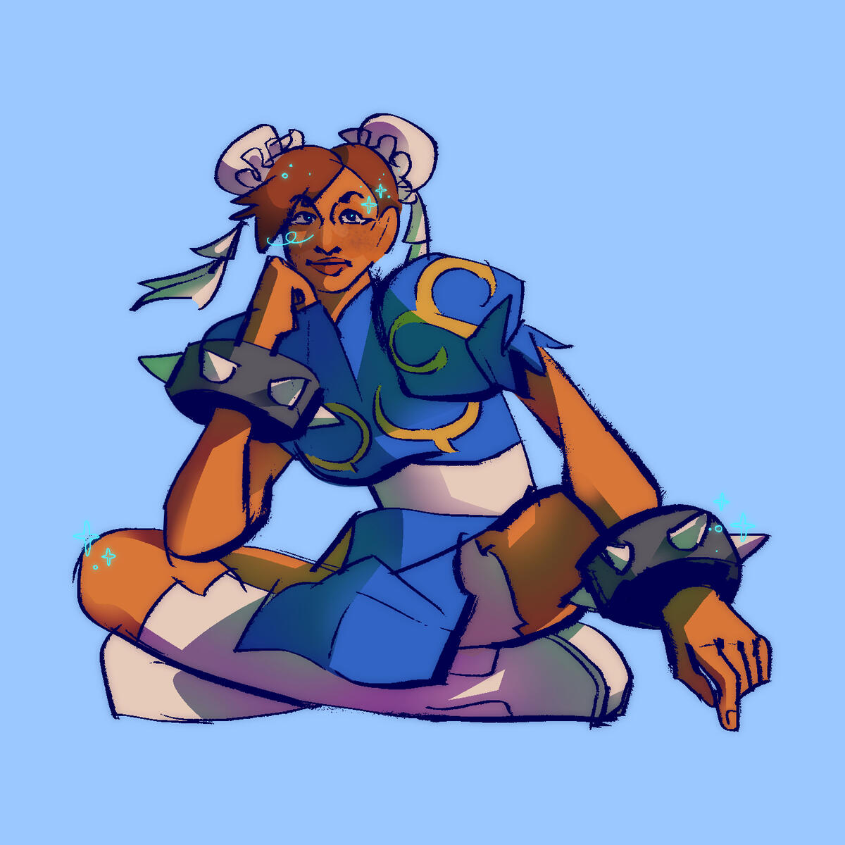 Chun-Li Figure Drawing